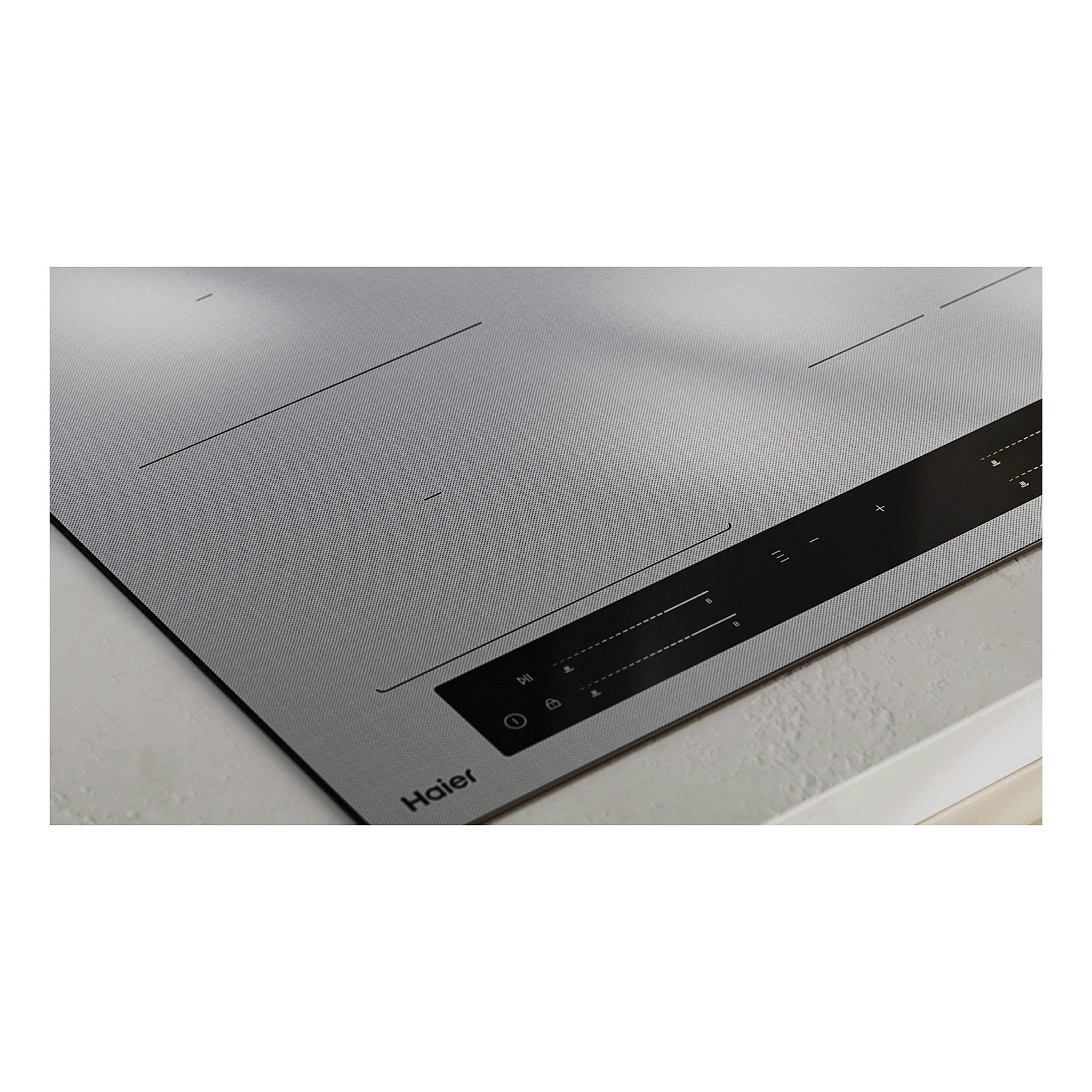 Haier 60cm 500 Series Induction Cooktop HCI604FTG4, Control Panel View