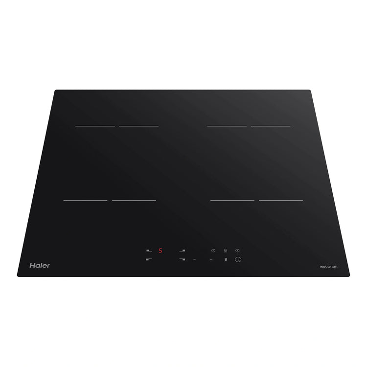 Haier 60cm 300 Series Induction Cooktop HCI604TPB3, Top View