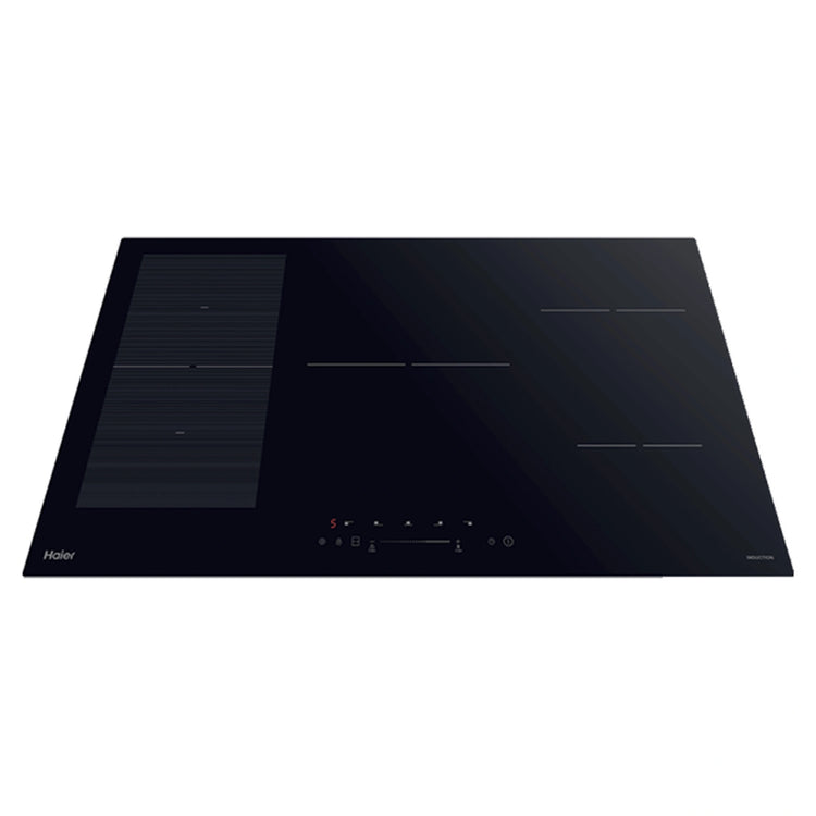 Haier 90cm 600 Series Induction Cooktop HCI905FTB3, Top View