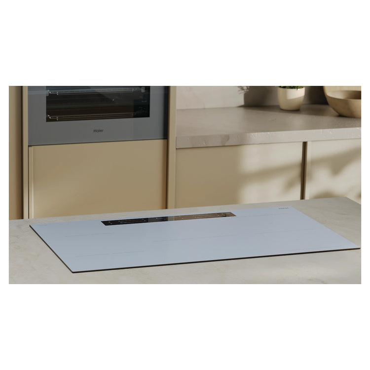 Haier 90cm 500 Series Induction Cooktop with Flexi Zone HCI905FTG4, Lifestyle View