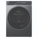 Haier 10kg 500 Series Dark Stainless Heat Pump Dryer Ultra Sense HDHP10DB1, Front View
