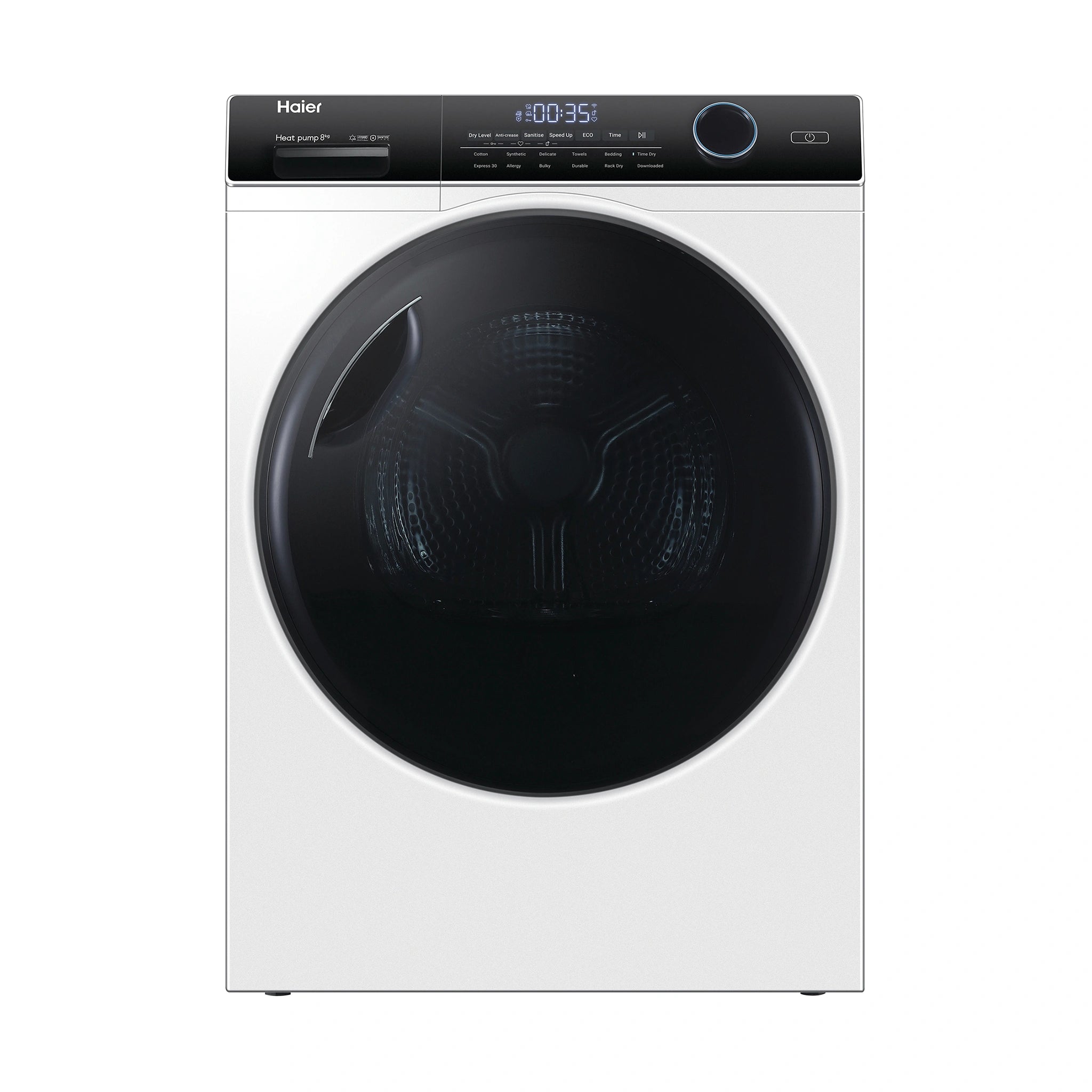 Haier 8 kg 500 Series Heat Pump Dryer HDHP80AN1, Front View