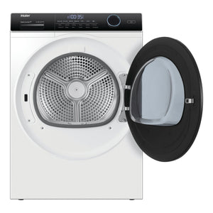 Haier 8 kg 500 Series Heat Pump Dryer HDHP80AN1, Front View With Door Open