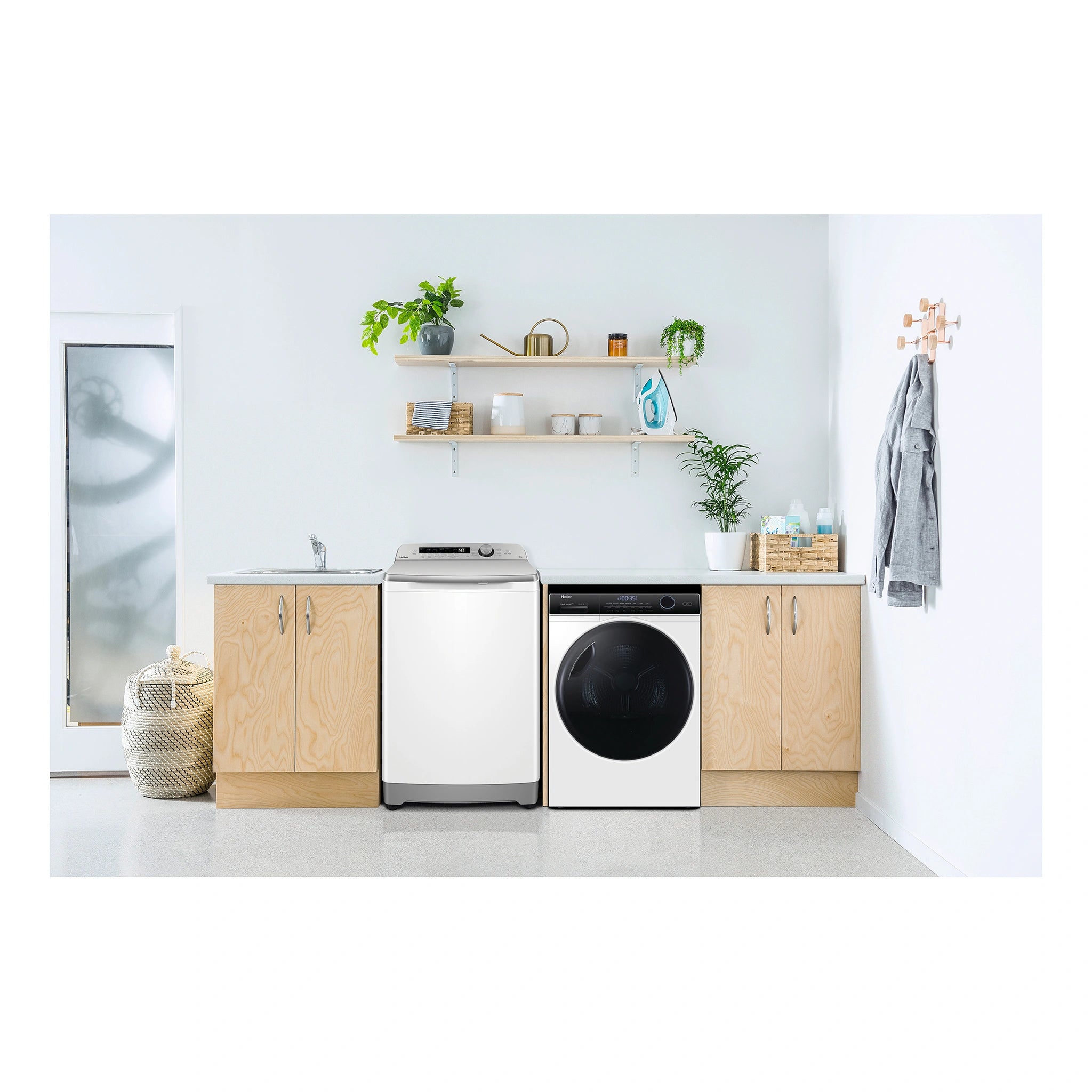 Haier 8 kg 500 Series Heat Pump Dryer HDHP80AN1, Lifestyle