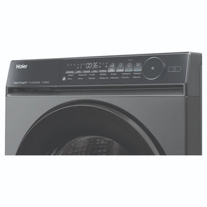 Haier 9kg 500 Series Dark Stainless Heat Pump Dryer HDHP90NB1, Control Panel View
