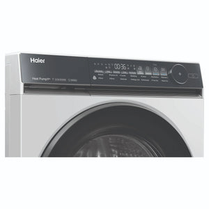 Haier 9kg 500 Series White Heat Pump Dryer HDHP90NW1, Control Panel View