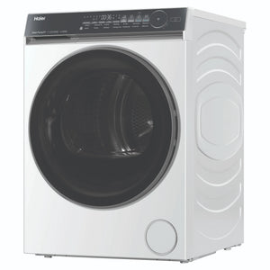 Haier 9kg 500 Series White Heat Pump Dryer HDHP90NW1, Left Side View