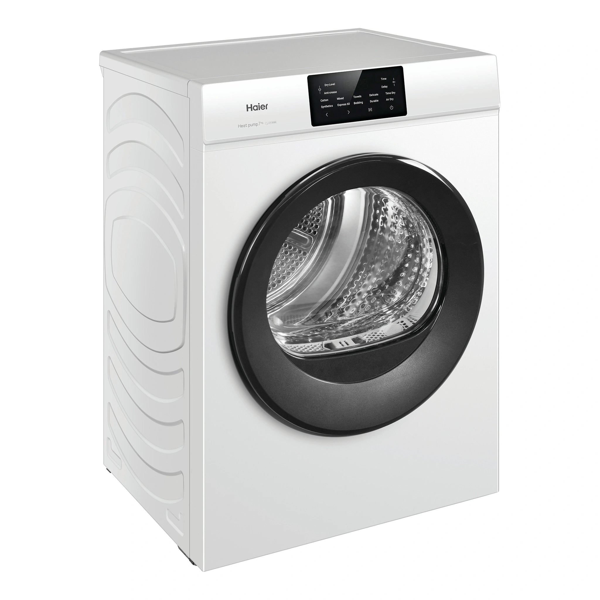 Haier 7 kg 300 Series Heat Pump Dryer HDHPS70LW1, Left Side View