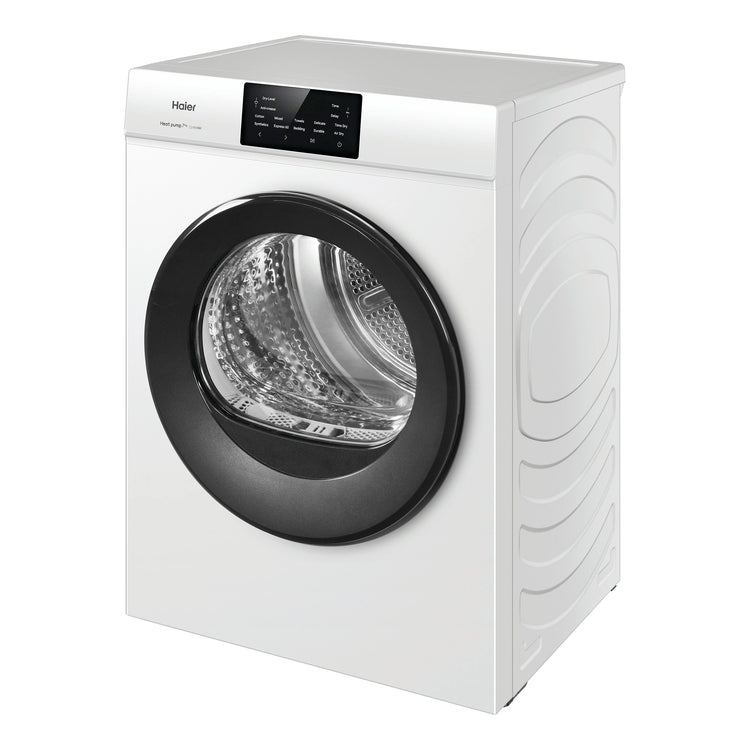 Haier 7 kg 300 Series Heat Pump Dryer HDHPS70LW1, Right Side View