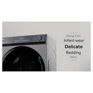 Haier 8kg 300 Series Dark Stainless Heat Pump Dryer HDHPS80KB1 Drying Cycle Feature