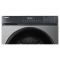 Haier 8kg 300 Series Dark Stainless Heat Pump Dryer HDHPS80KB1 Front Panel View
