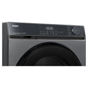 Haier 8kg 300 Series Dark Stainless Heat Pump Dryer HDHPS80KB1 Left Side View