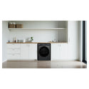 Haier HDHPS80KB1 8kg 300 Series Dark Stainless Heat Pump Dryer