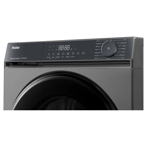 Haier 8kg 300 Series Dark Stainless Heat Pump Dryer HDHPS80KB1 Right Side View