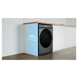 Haier 8kg 300 Series Dark Stainless Heat Pump Dryer HDHPS80KB1 Slim Design Feature