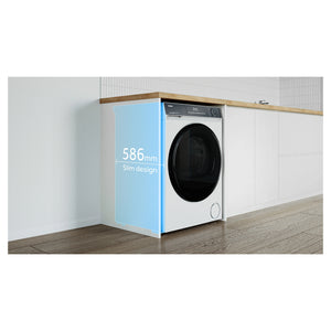 Haier 8kg 300 Series White Heat Pump Dryer HDHPS80KW1,Slim Design Feature
