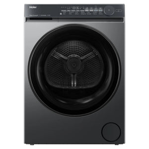 Haier 8kg 500 Black Series Heat Pump Dryer HDHPS80NB1, Front View