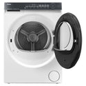 Haier 8kg 500 Series White Heat Pump Dryer HDHPS80NW1, Front Open Door View