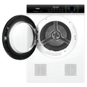 Haier 6kg Sensor Vented Dryer with 15 Programs - White HDV60AWW1, Front View With Door Open