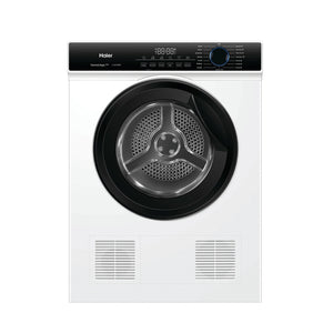 Haier 7 kg 300 Series Sensor Vented Dryer HDV70AWW1, Front View