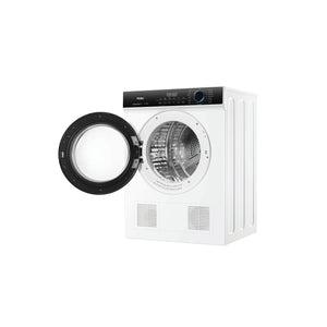 Haier 7 kg 300 Series Sensor Vented Dryer HDV70AWW1, Right Side View With Door Open