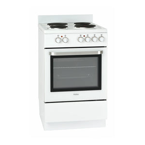 Haier 54cm Freestanding Electric Cooker HOR54S5CW1, Front Left Side View