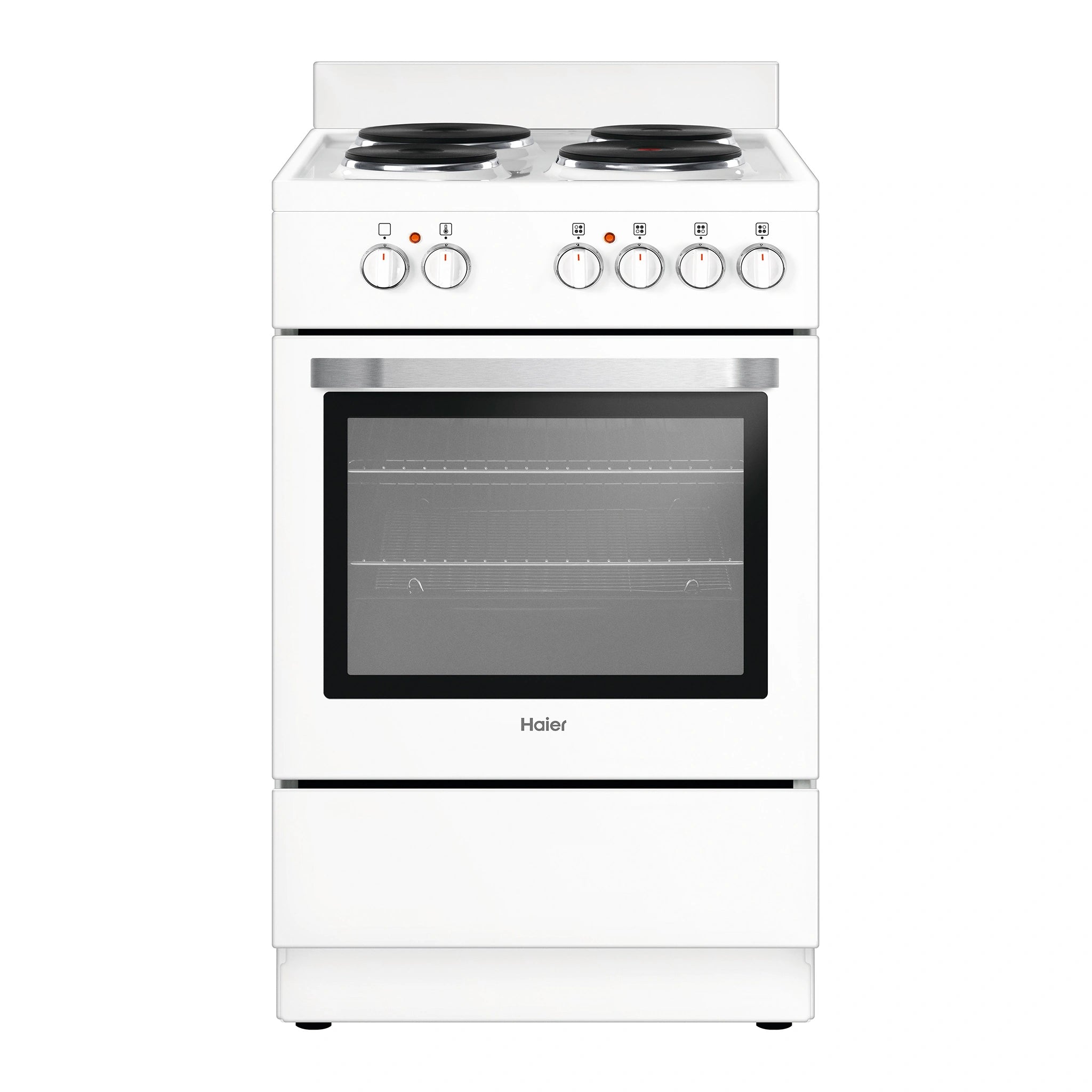 Haier 54cm Freestanding Electric Cooker HOR54S5CW1, Front View