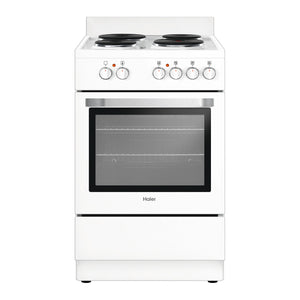 Haier 54cm Freestanding Electric Cooker HOR54S5CW1, Front View
