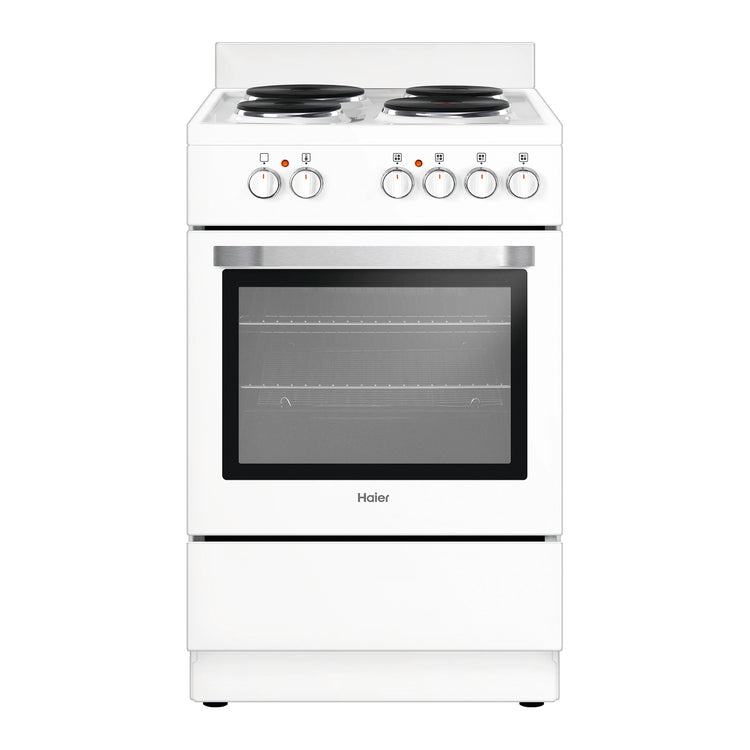 Haier 54cm Freestanding Electric Cooker HOR54S5CW1, Front View