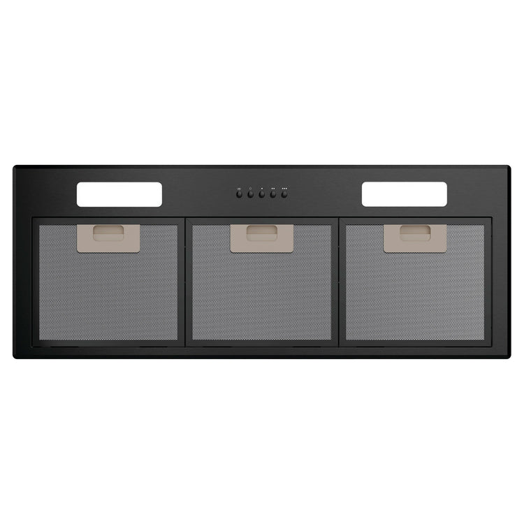 Haier 90cm Integrated Insert Black Undermount Rangehood HPH90ILB2, Front View