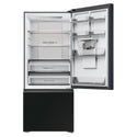 Haier HRF420BHC 431L Black Bottom Mount Fridge with Non-Plumbed Water Dispenser