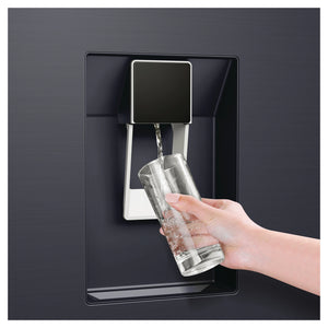 Haier HRF420BHC 431L 500 Series Refrigerator Bottom Freezer, Water Dispenser View