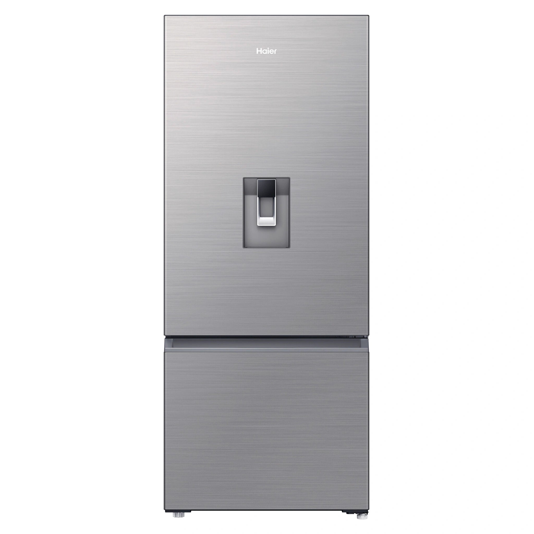 Haier 431L 500 Series Refrigerator Bottom Freezer HRF420BHS, Front View