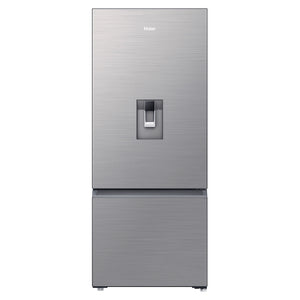 Haier 431L 500 Series Refrigerator Bottom Freezer HRF420BHS, Front View