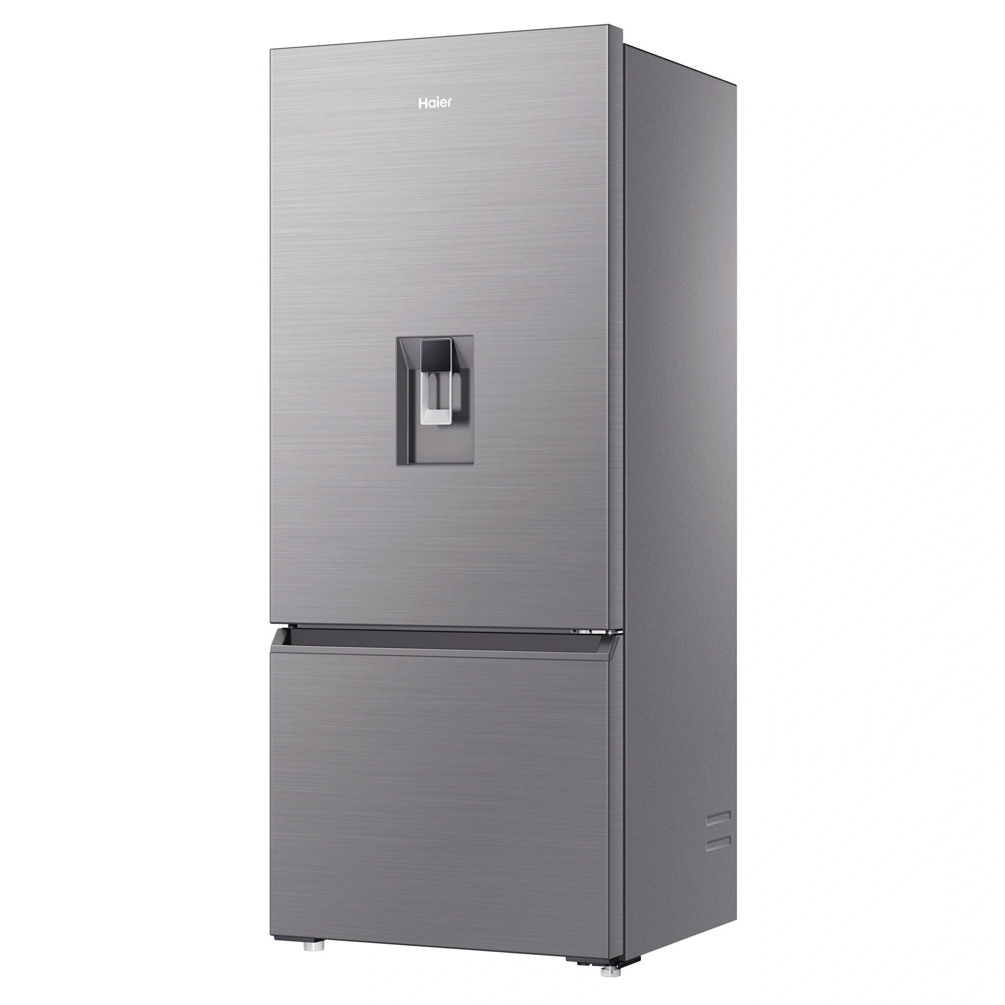Haier 431L 500 Series Refrigerator Bottom Freezer HRF420BHS, Right Side View