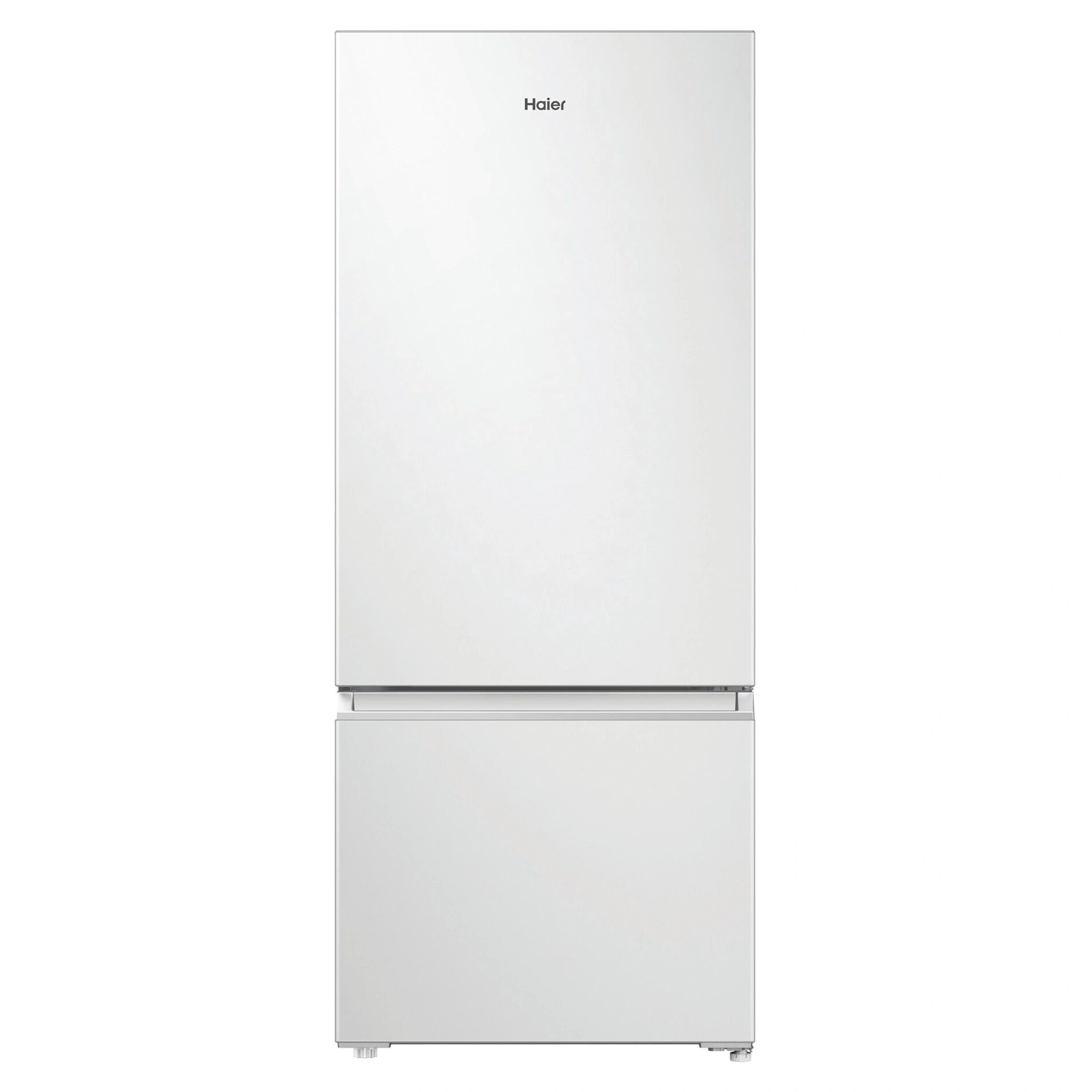 Haier 433L 500 Series Refrigerator Bottom Freezer HRF420BW, Front View