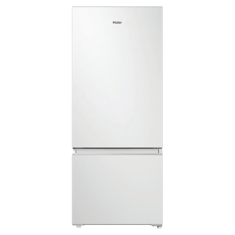 Haier 433L 500 Series Refrigerator Bottom Freezer HRF420BW, Front View