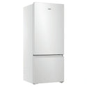Haier 433L 500 Series Refrigerator Bottom Freezer HRF420BW, Left Side View