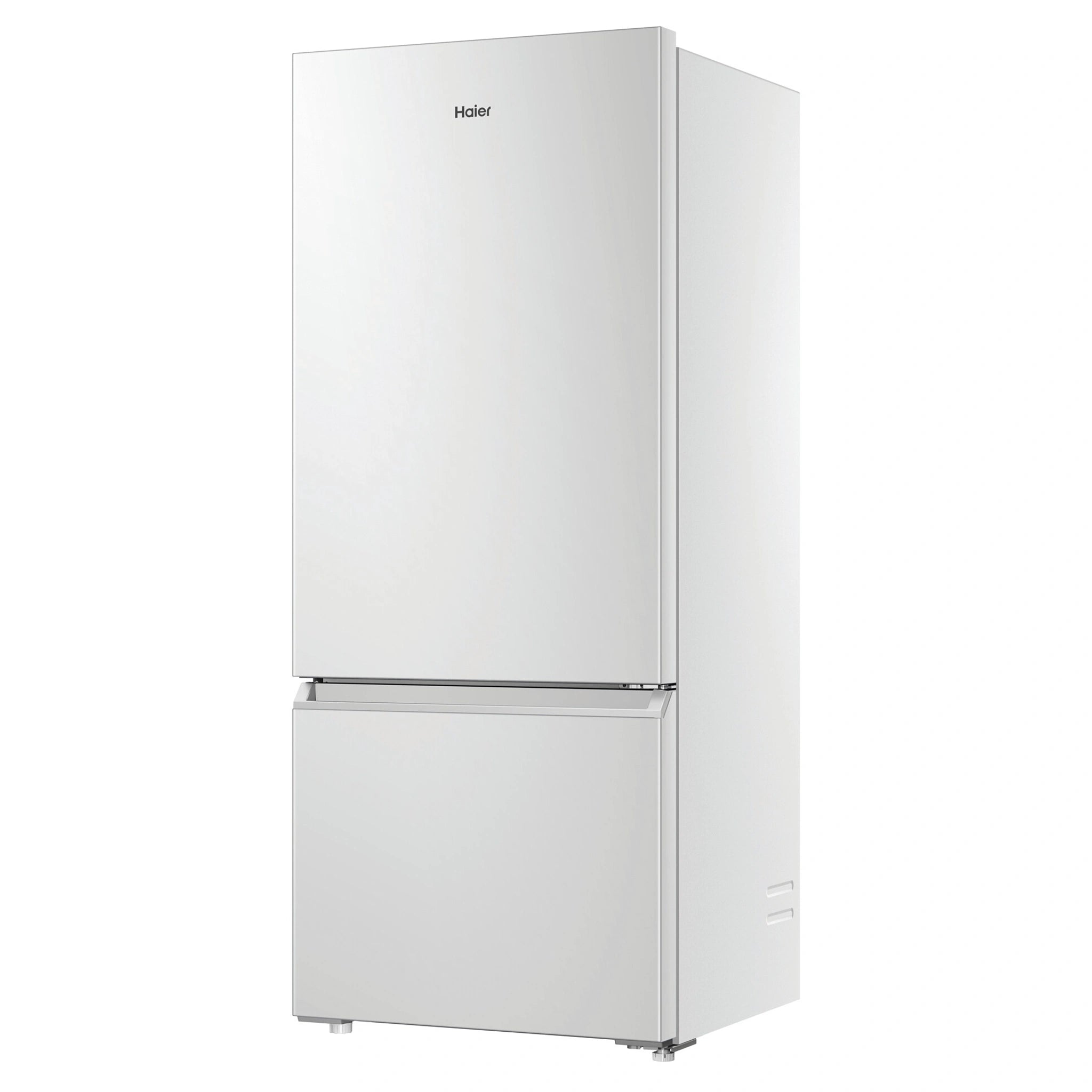 Haier 433L 500 Series Refrigerator Bottom Freezer HRF420BW, Right Side View