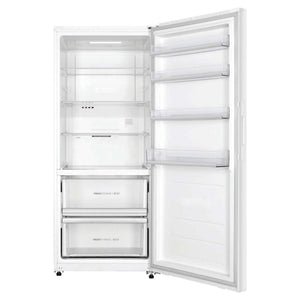 Haier 465L 600 Series White Vertical Refrigerator HRF505VW, Front Open Door View
