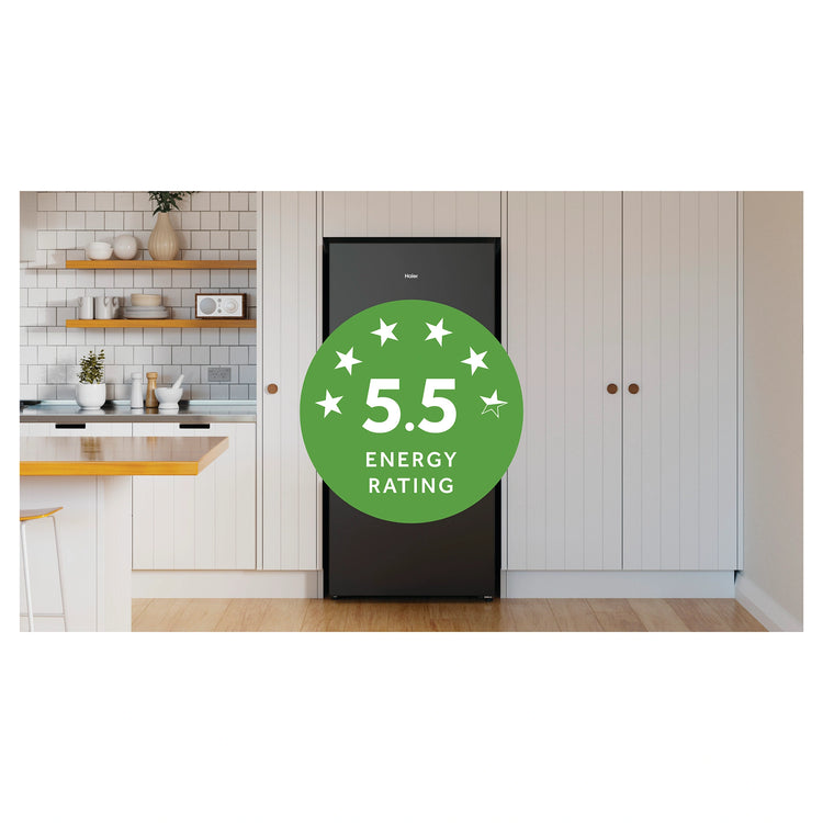 Haier 514L 500 Series Refrigerator Bottom Freezer HRF510BHC, Energy Rating View