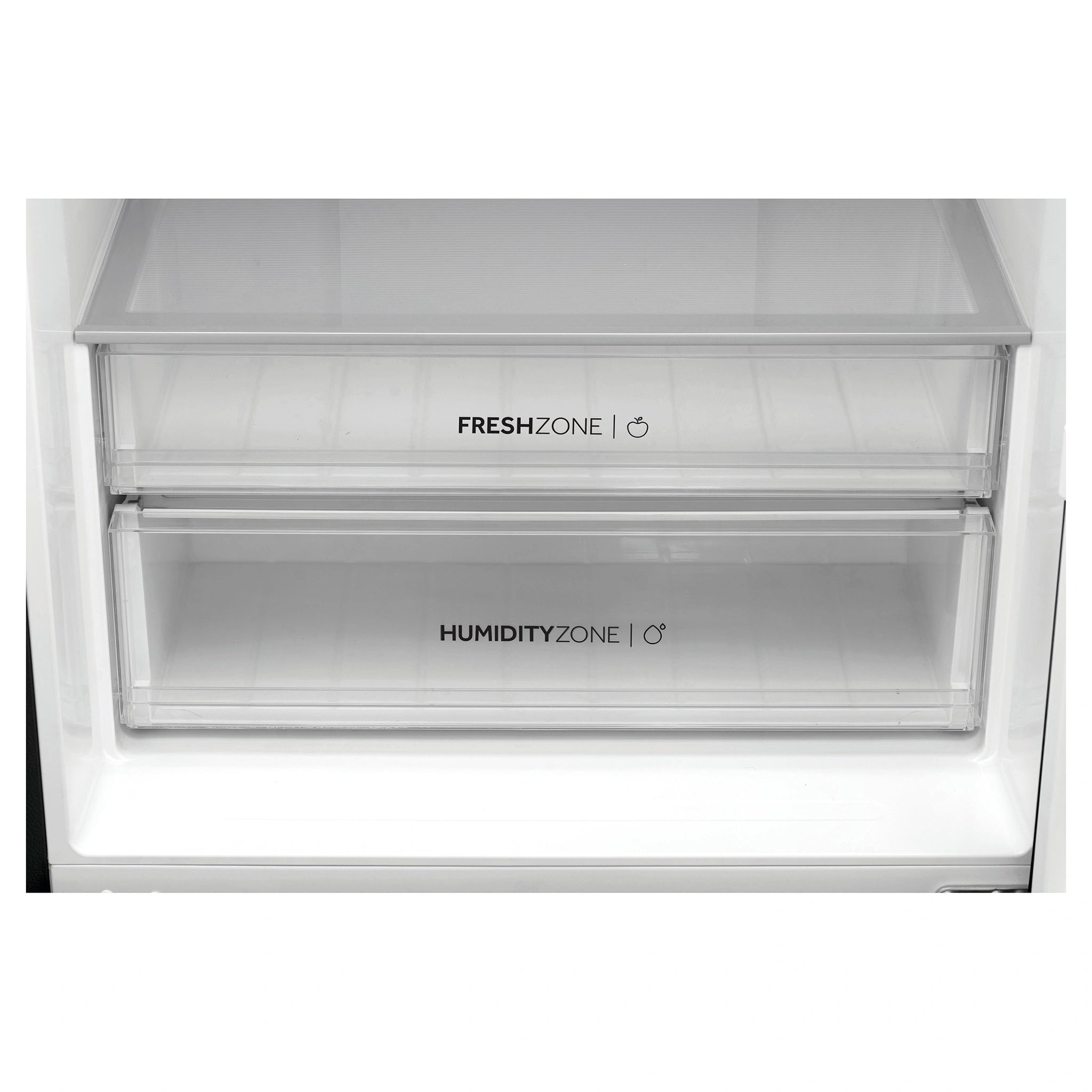 Haier 514L 500 Series Refrigerator Bottom Freezer HRF510BHC, Fresh Zone Close-Up View