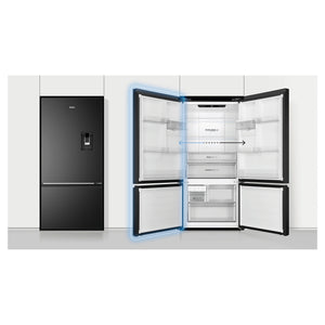 Haier 514L 500 Series Refrigerator Bottom Freezer HRF510BHC, Lifestyle View 2