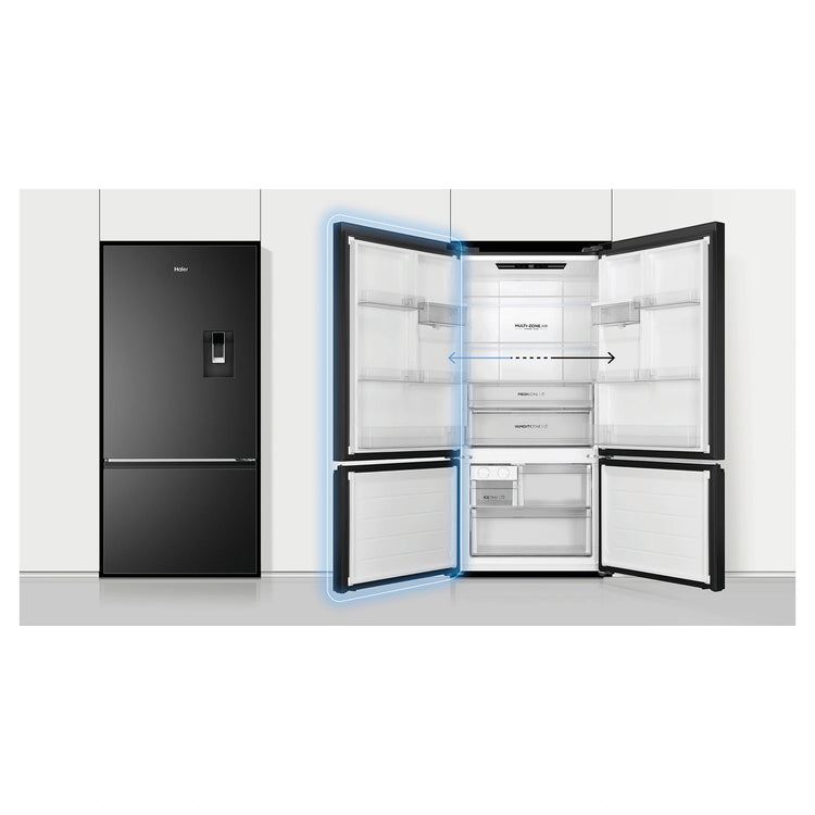 Haier 514L 500 Series Refrigerator Bottom Freezer HRF510BHC, Lifestyle View 2