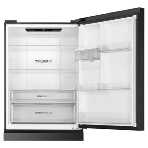 Haier 514L 500 Series Refrigerator Bottom Freezer HRF510BHC, Top Door Open View