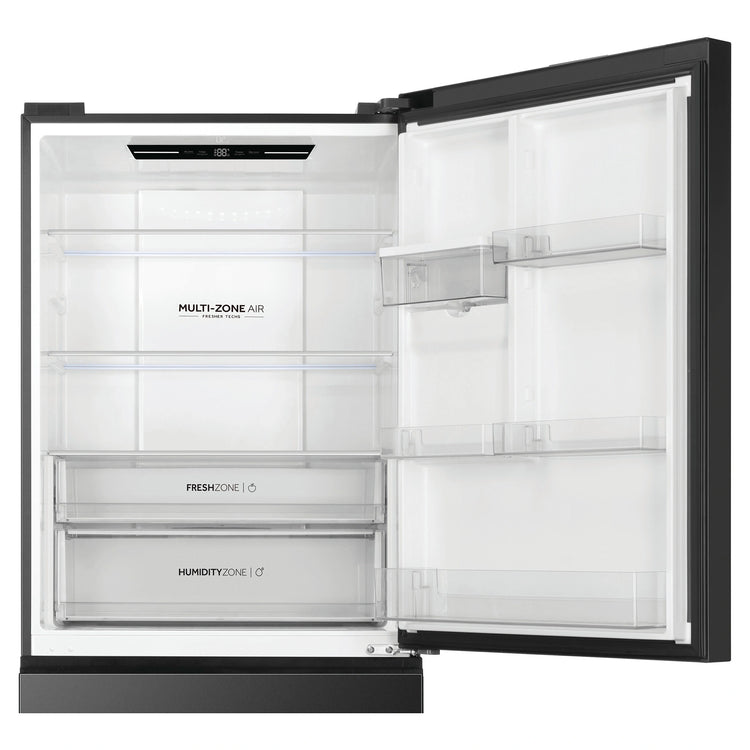 Haier 514L 500 Series Refrigerator Bottom Freezer HRF510BHC, Top Door Open View