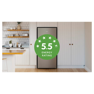 Haier 517L 500 Series Refrigerator Bottom Freezer HRF510BS, Energy Rating View