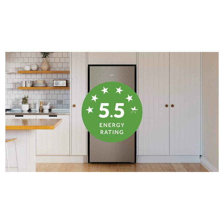 Haier 517L 500 Series Refrigerator Bottom Freezer HRF510BS, Energy Rating View