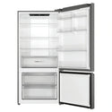 Haier 517L 500 Series Refrigerator Bottom Freezer HRF510BS, Front View With Door Open