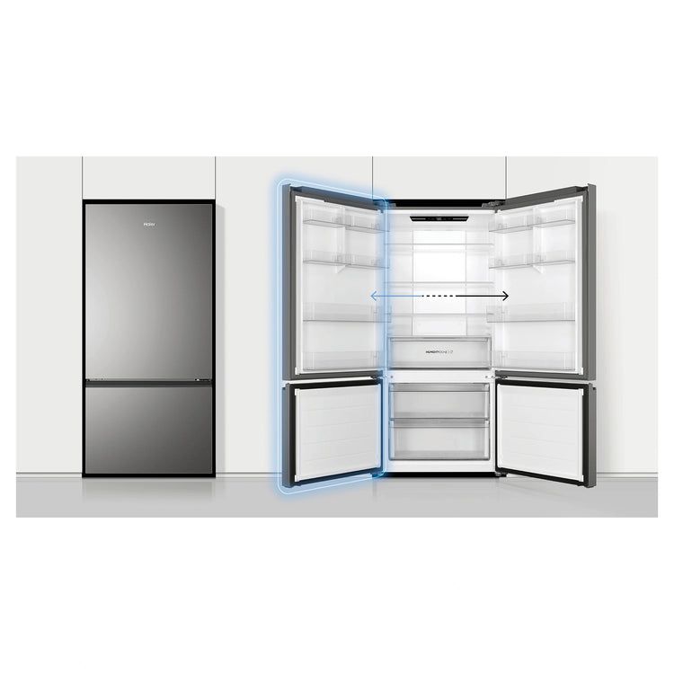 Haier 517L 500 Series Refrigerator Bottom Freezer HRF510BS, Lifestyle View 2